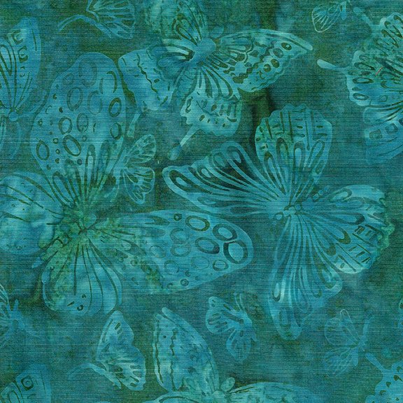 Flutter Wings by Kathy Engle for Island Batik