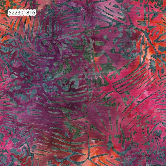 Fire and Ice by Claudia Pfeil for Island Batik