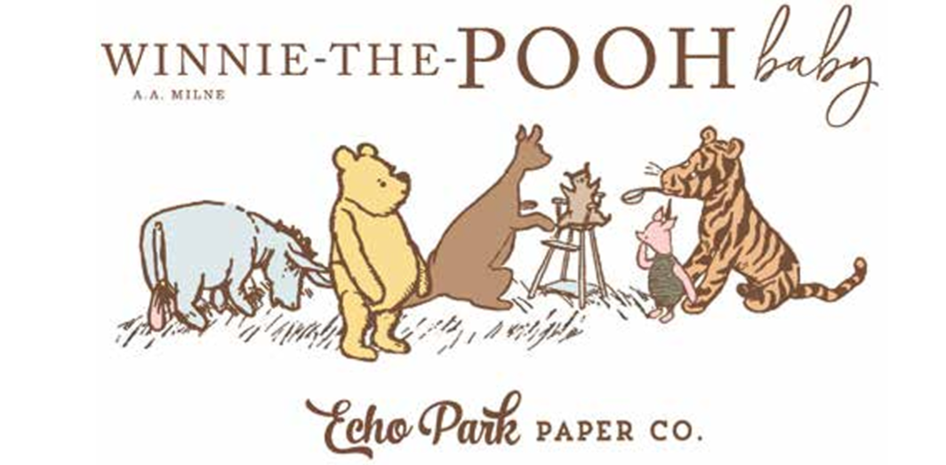 Winnie The Pooh Baby Echo Park Paper Co.