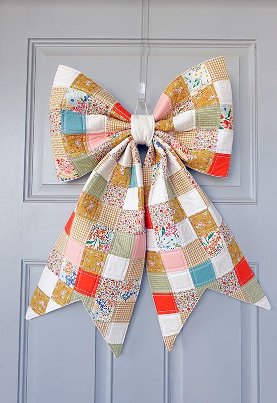 Patchwork Quilted Bows by Brooklyn Dawn Quilt co