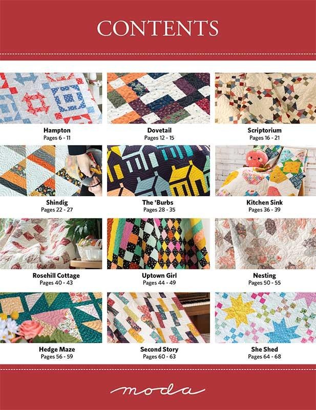 Home - Piece By Piece - Twelve Fat Quarter Quilts for your Home