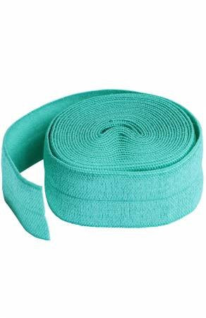 Fold-over Elastic 3/4in x 2yd Turquoise ByAnnie