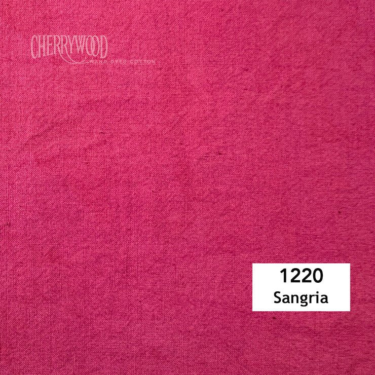Sangria 1220 Cherrywood Hand Dyed Fabric