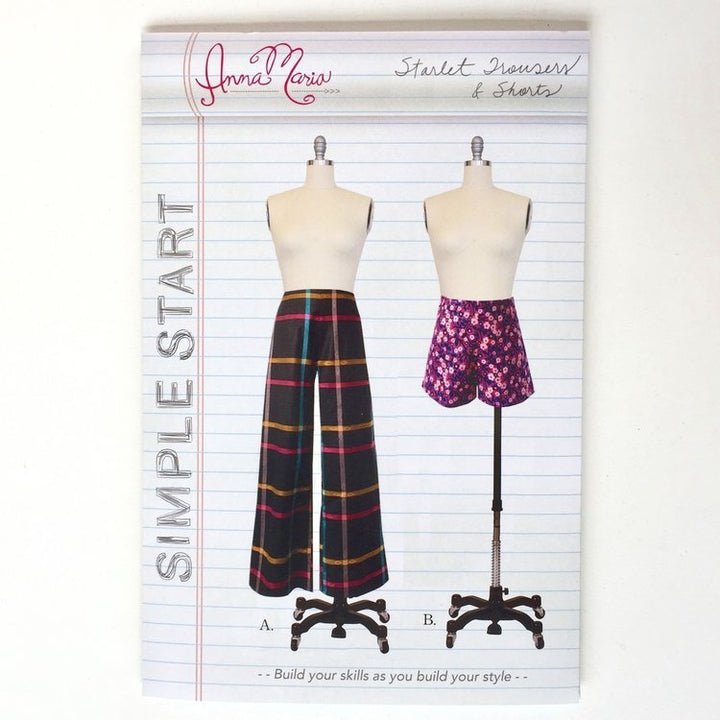 Starlet Trousers & Shorts Pattern by Anna Maria