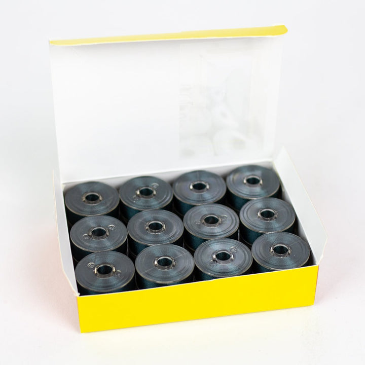 DecoBob Dark Green Prewound Bobbins Size M 24ct 509