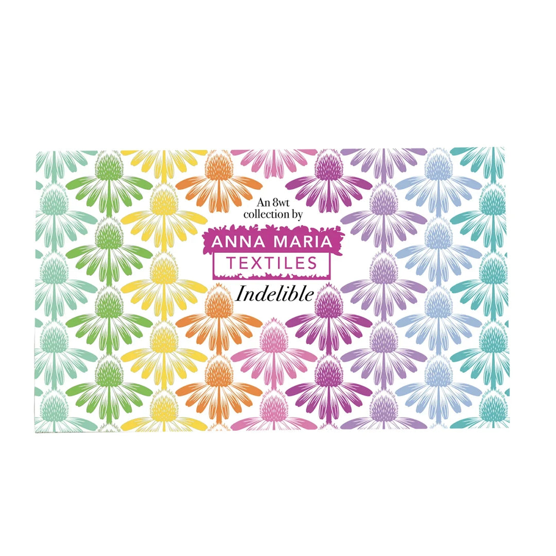 Indelible Collection 8wt Aurifil Thread Box by Anna Maria Textiles