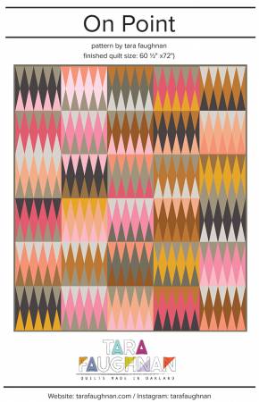On Point Quilt Pattern by Tara Faughnan