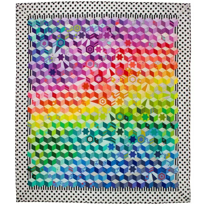 Tumbling Cosmos 3/8" Seam Template Set