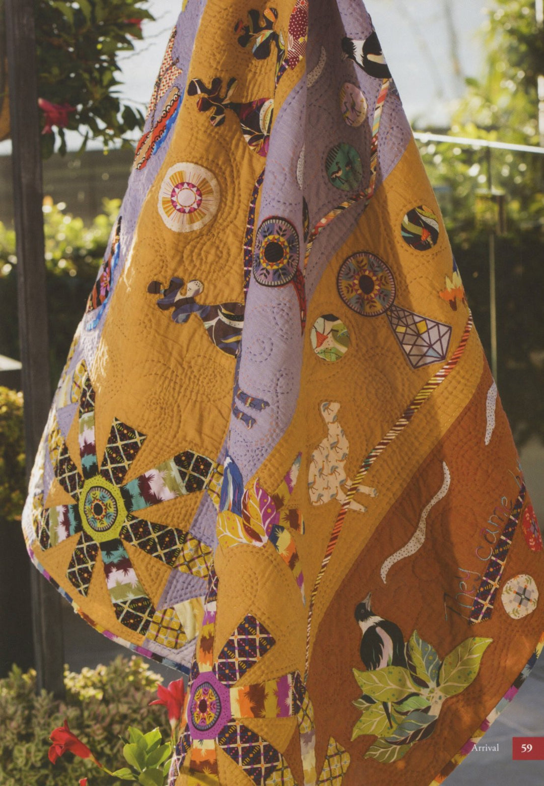 Organic Applique by Kathy Doughty