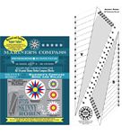Skinny Robin 16 Point Mariner's Compass Book and Ruler Combo by Robin Ruth Design
