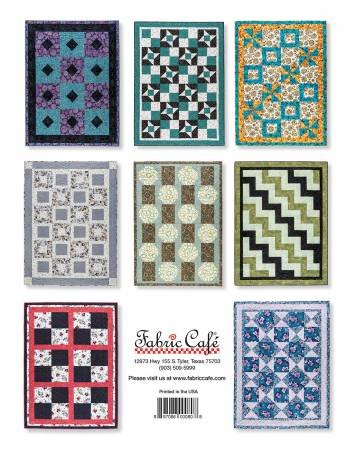 Easy Does It 3 Yard Quilts book by Fabric Cafe