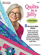 Quilts In a Jiffy 3 Yard Quilts Book by Fabric Cafe