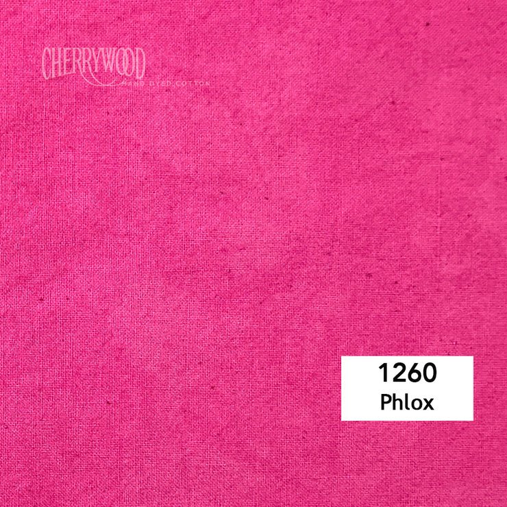 Phlox 1260 Cherrywood Hand Dyed Fabric