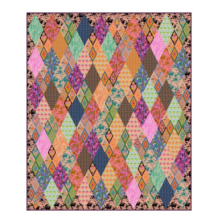 Shooting Star Quilt Pattern by Anna Maria