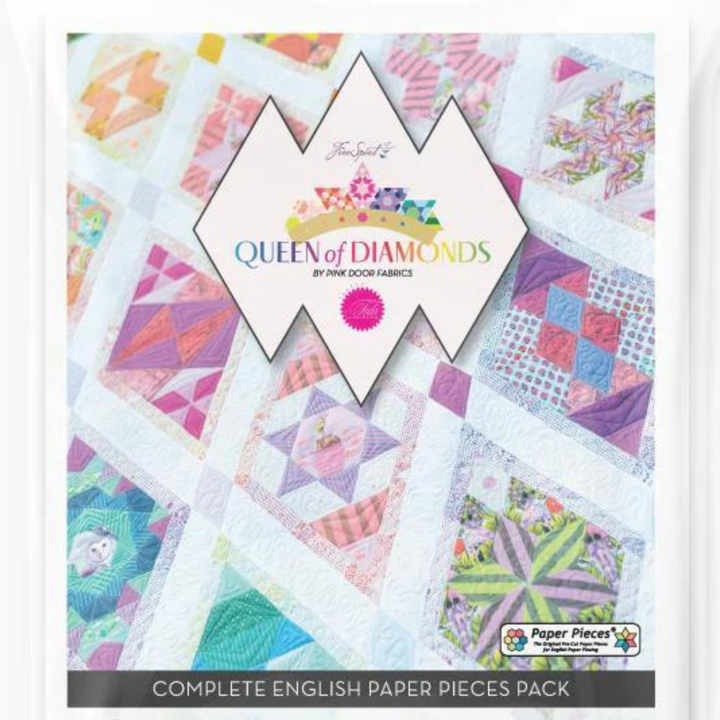 Queen of Diamonds Complete (Papers) Piece Pack EPP by Paper Pieces