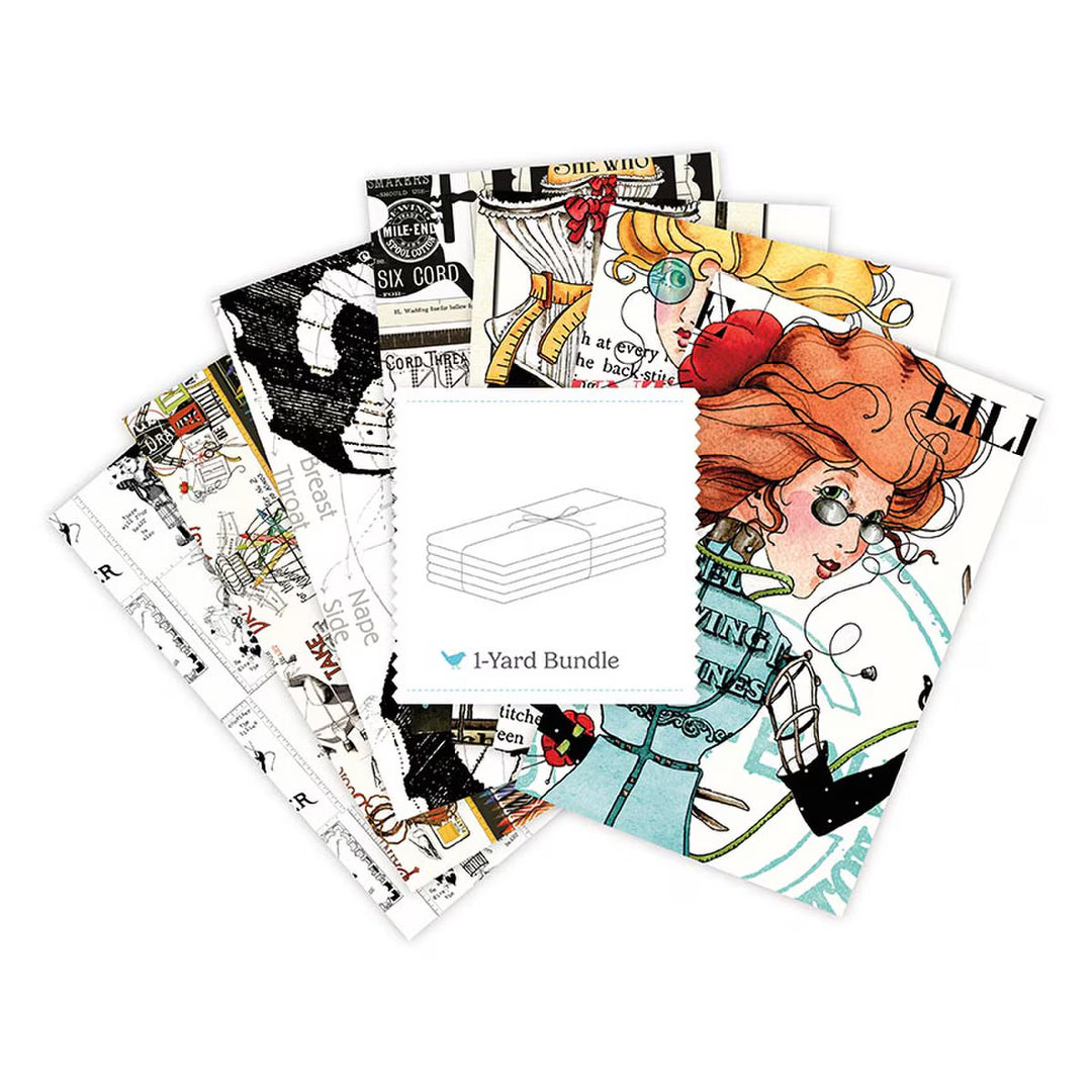 The Maker 1-Yard Panel Bundle - She Who Sews Bountifully