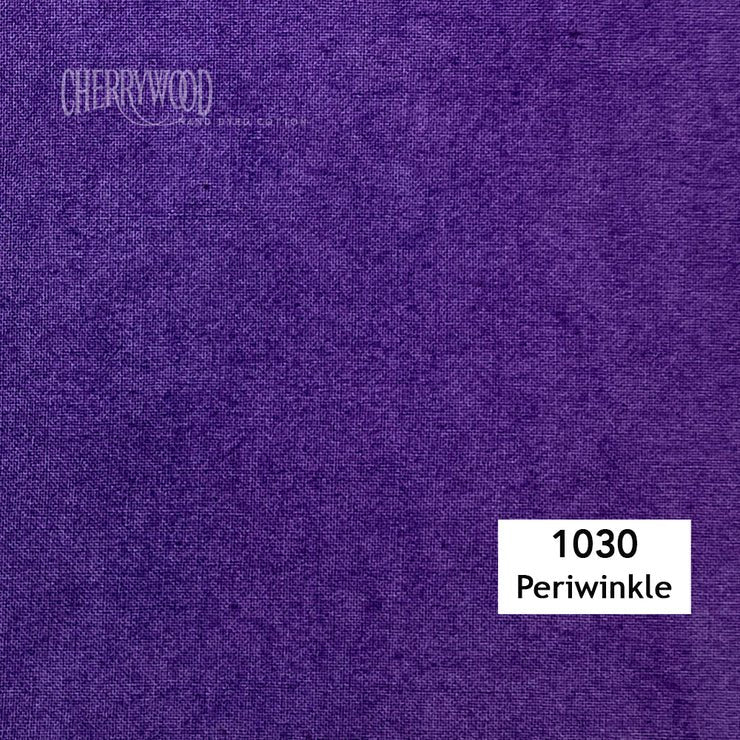 Periwinkle 1030 Cherrywood Hand Dyed Fabric