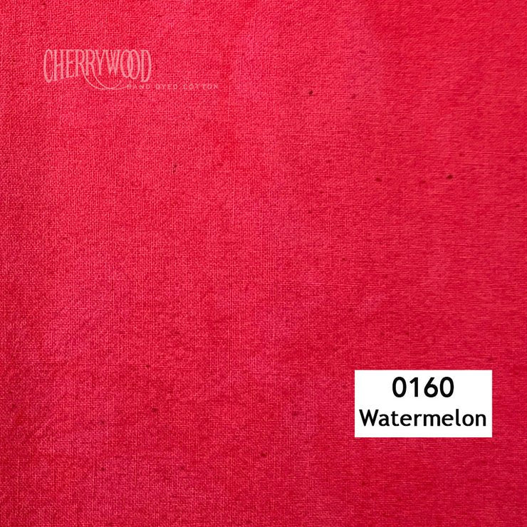 Watermelon 0160 Cherrywood Hand Dyed Fabric