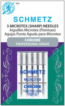 70/10 Chrome Microtex Schmetz Machine Needle 5ct