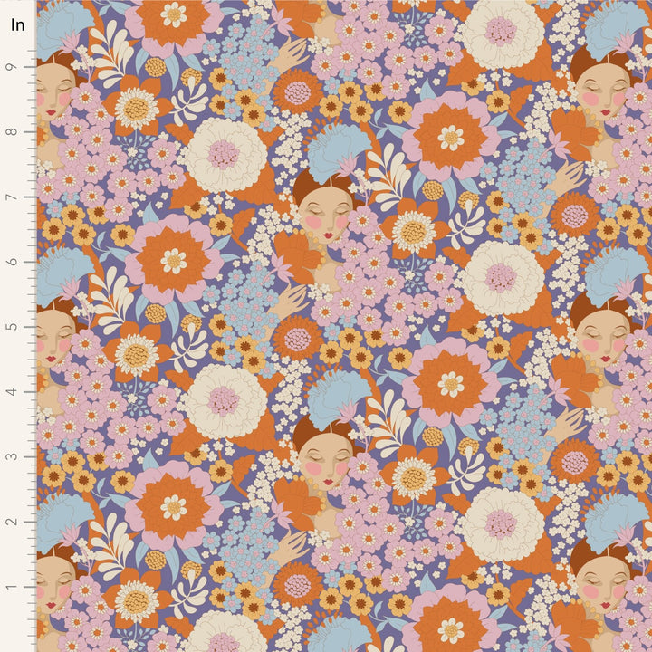 Wallflower - Thristle Wallflower by Tilda Fabrics