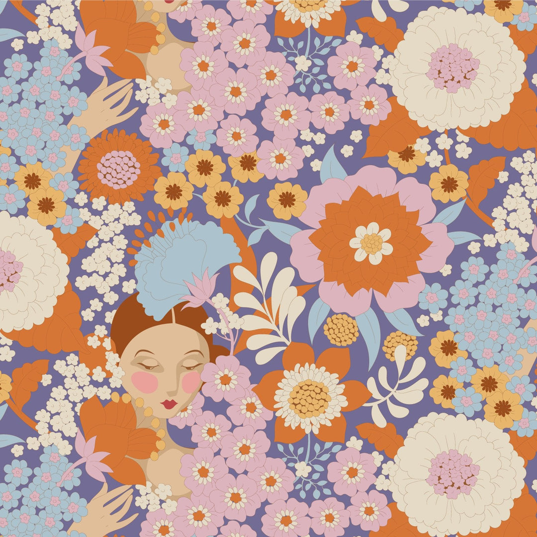 Wallflower - Thristle Wallflower by Tilda Fabrics