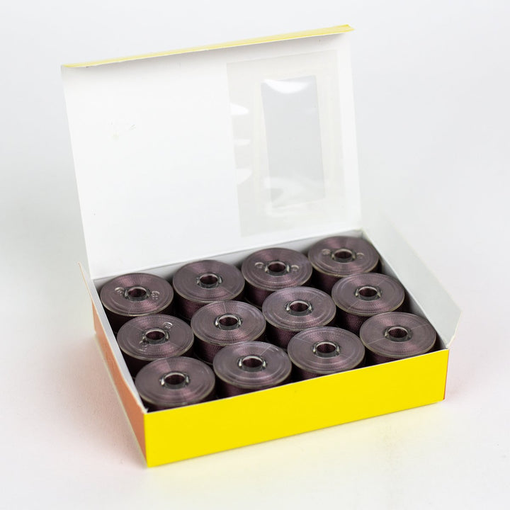 DecoBob Plum Prewound Bobbins Size M 24ct 245