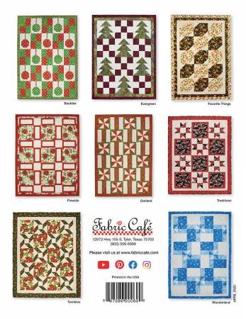 Make It Christmas with 3 Yard Quilts Book by Fabric Cafe