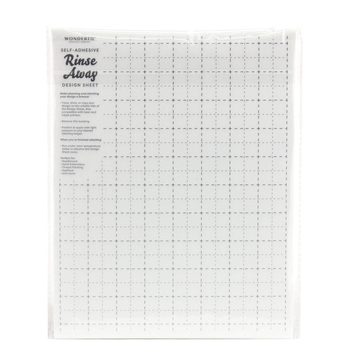Rinse Away Design Sheets by Wonderfil