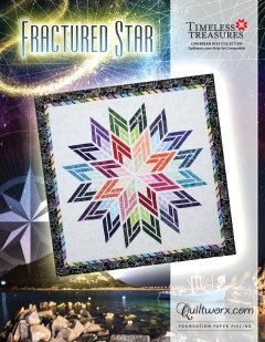 Fractured Star Quilt Pattern by Quiltworx