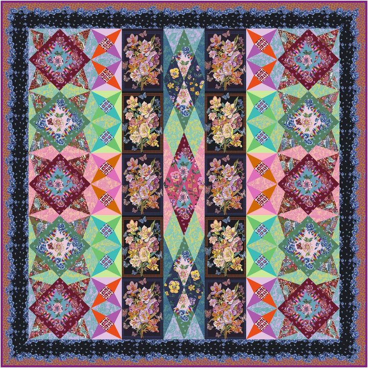 Mon Jardin QUILT KIT featuring Mon Jardin by Nathalie Lete