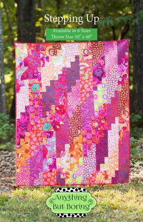 Stepping Up Quilt Pattern by Anything But Boring