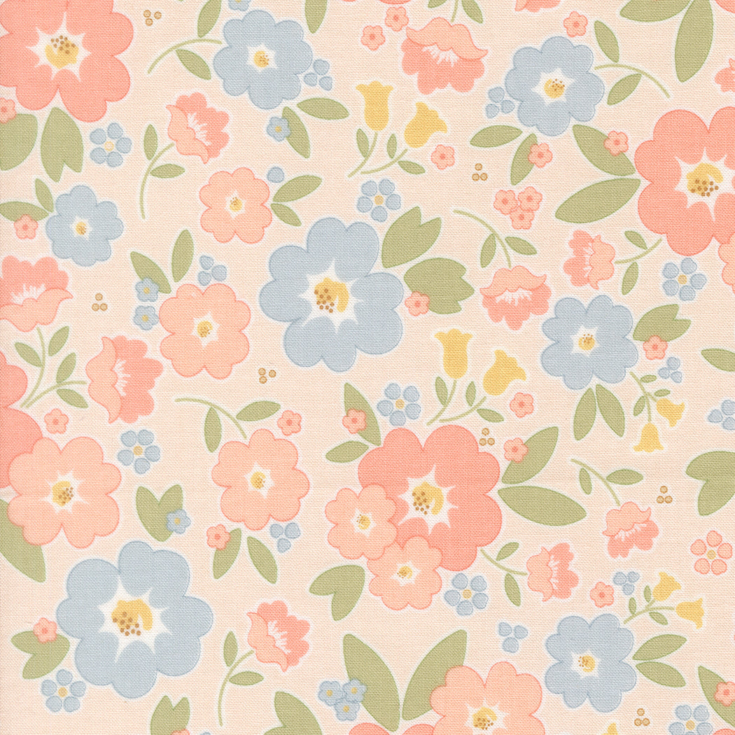 Vintage Blooms - Blush - Handmade Sweetness by Heather Briggs