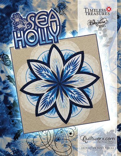 Sea Holly Quilt Pattern by Quiltworx