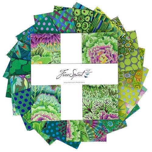 Kaffe Classics Plus 10" Charm Pack Meadow from Kaffe Fassett Collective