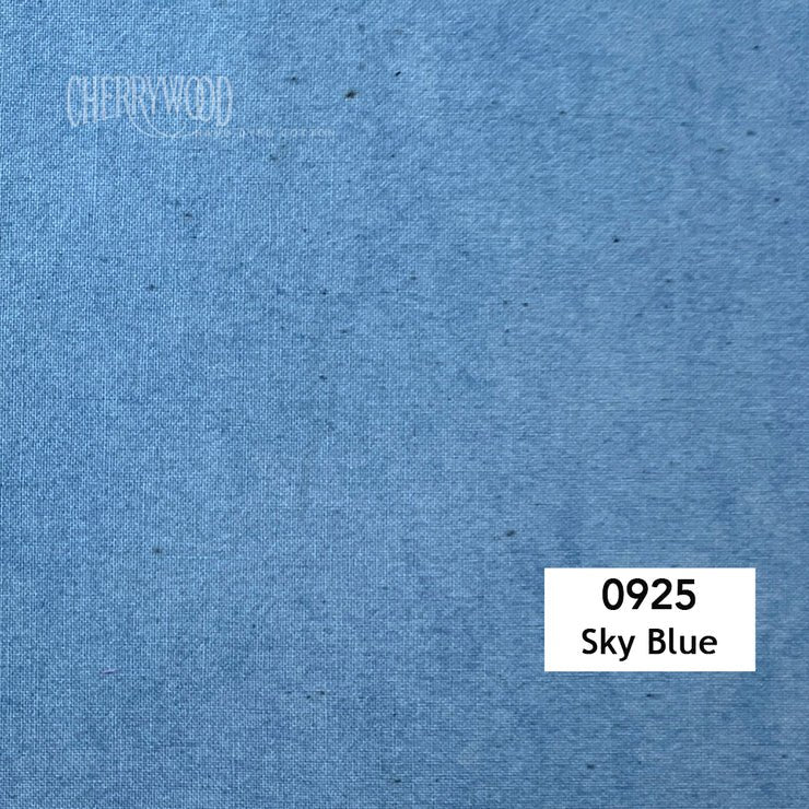 Sky Blue 0925 Cherrywood Hand Dyed Fabric
