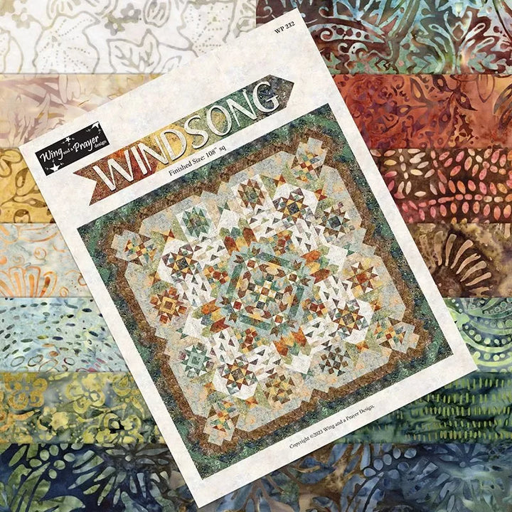 Windsong Block of the Month Pattern by Wing and a Prayer Design