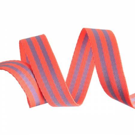 2yd x 1in - Lavender and Pink Tula Pink Webbing