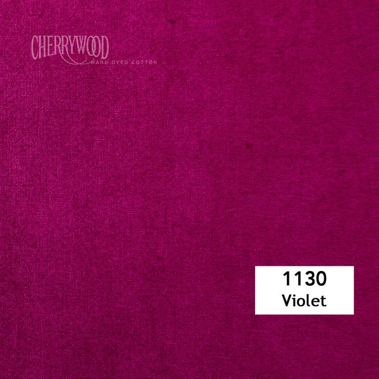 Violet 1130 Cherrywood Hand Dyed Fabric