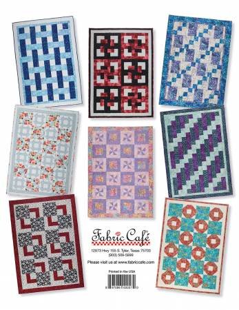 Quick As A Wink 3 Yard Quilts Book by Fabric Cafe
