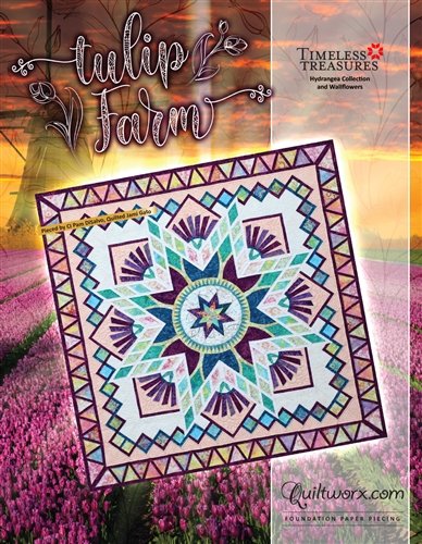 Tulip Farm Quilt Pattern by Quiltworx