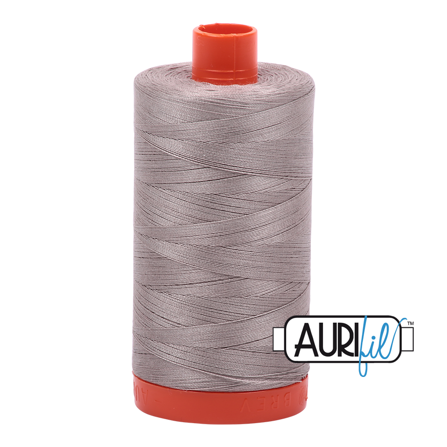 Aurifil Steampunk A1050-6730 1422yds 50wt Mako Cotton Thread Solid