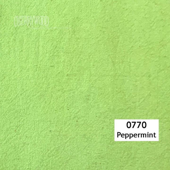 Peppermint 0770 Cherrywood Hand Dyed Fabric