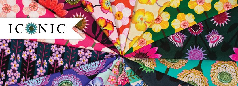 Iconic  Fat Quarter Bundle 15pcs by Anna Maria
