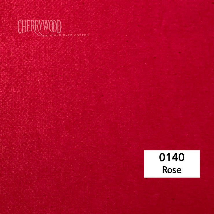 Rose 0140 Cherrywood Hand Dyed Fabric