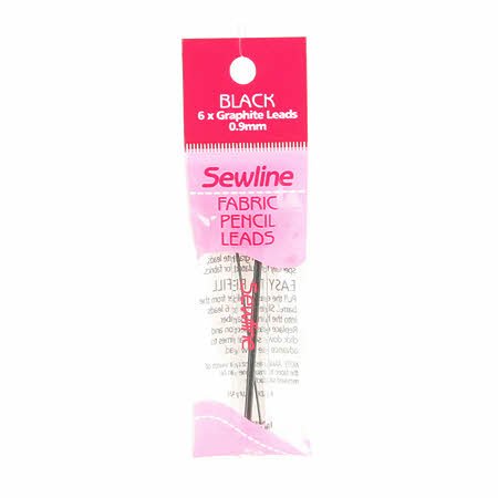 Black Fabric Pencil Lead Refill by Sewline