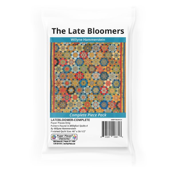 Late Bloomers Complete Paper Pieces Set by Paper Pieces