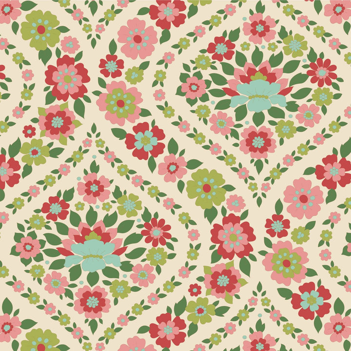Bianca - Green Wallflower by Tilda Fabrics