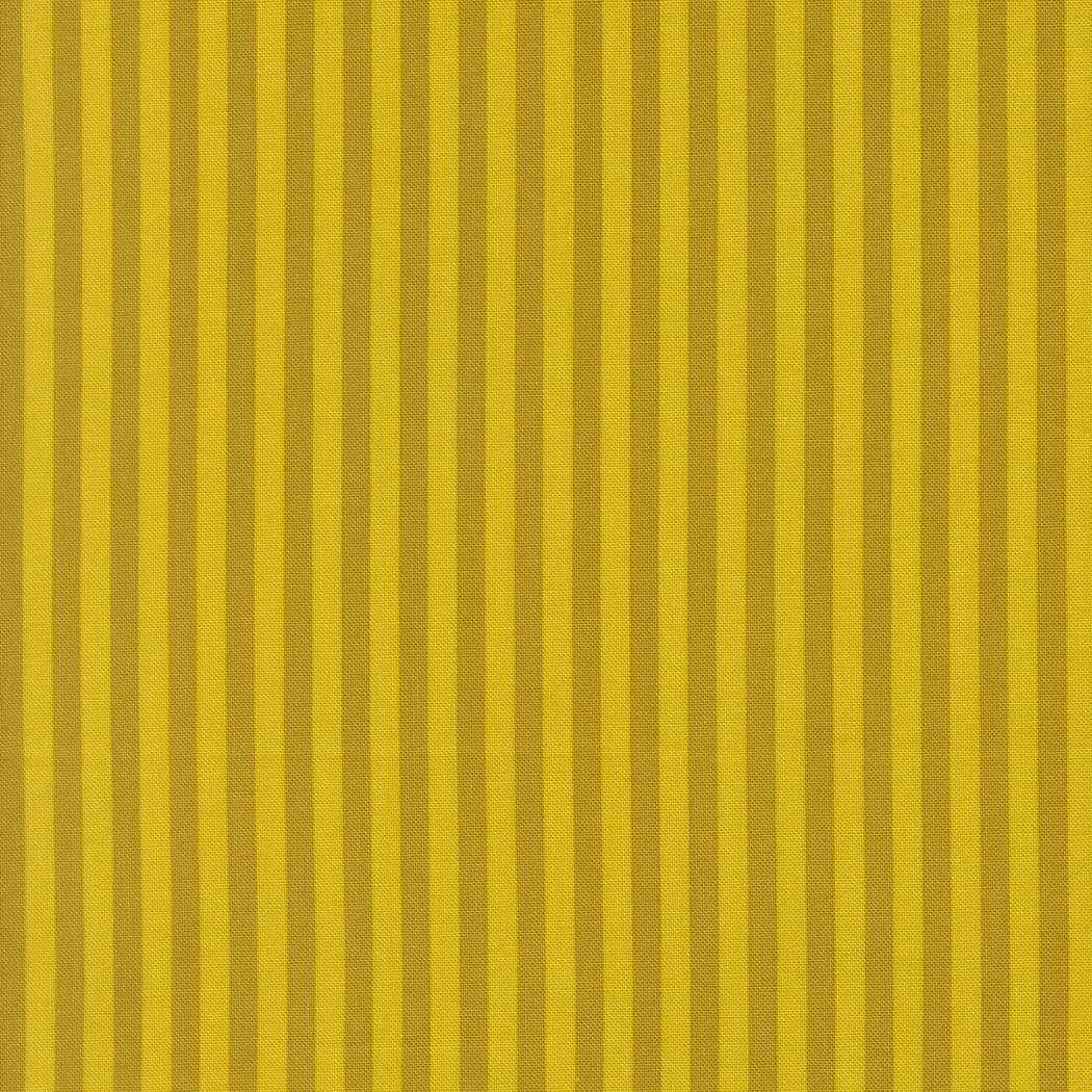 Stripe - Citrine - Popcorn by Elizabeth Hartman