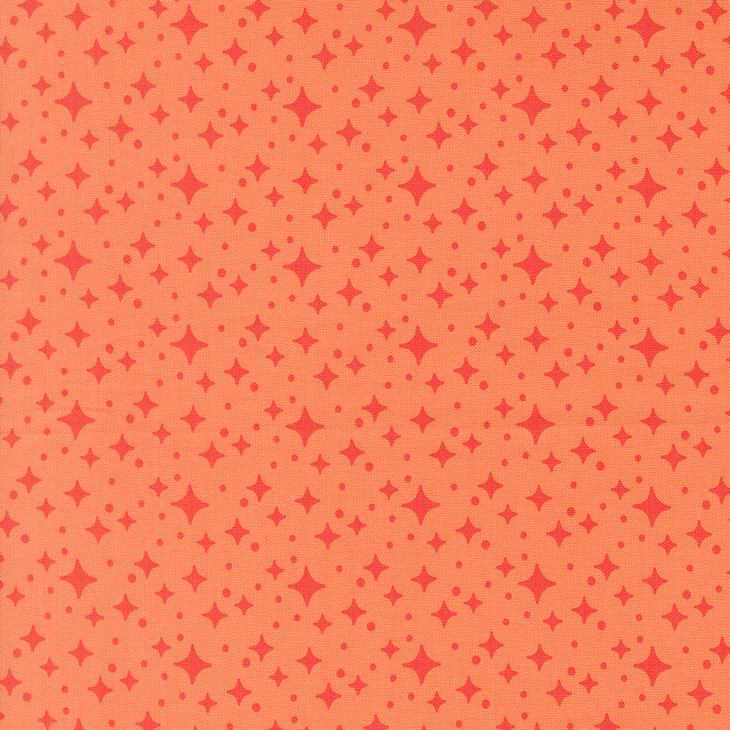 Starlight - Coral- Popcorn by Elizabeth Hartman