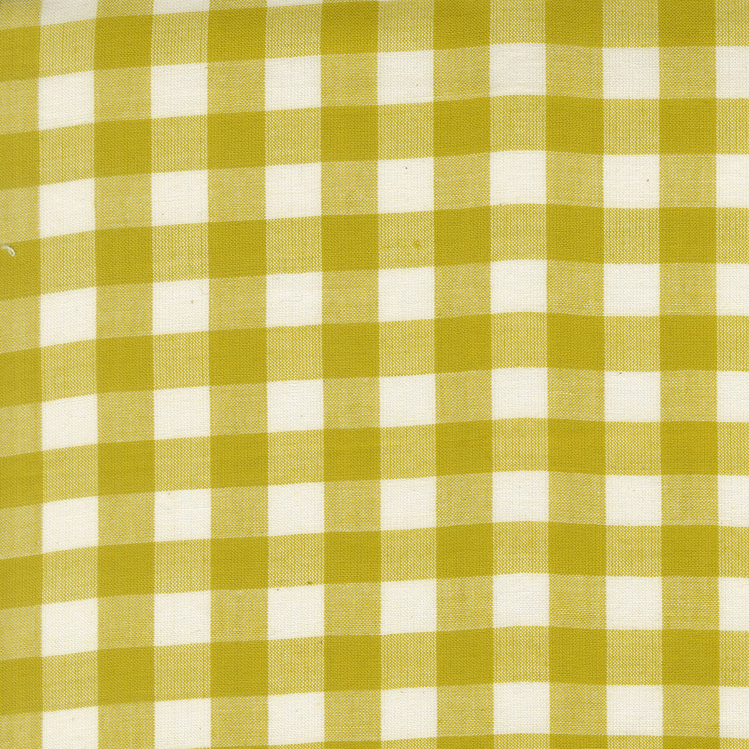 Checks - Citrine - Popcorn Wovens by Elizabeth Hartman